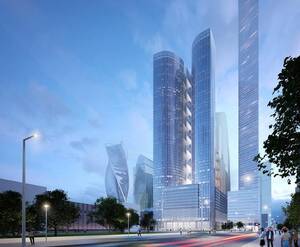 окна в жк МФК «Moscow Towers»